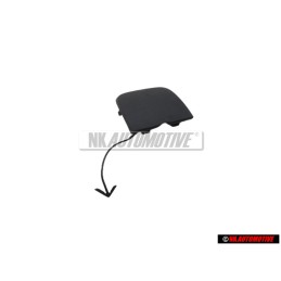 VW Originale Copert. P. Occhione Di Traino Nero Satinato - 1K6807441B 9B9