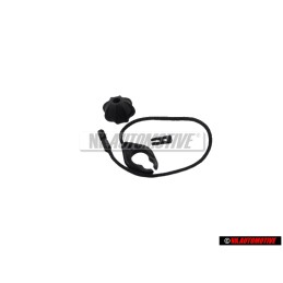 VW Originale Nastro Di Fissaggio Nero Satinato - 5N0863447 9B9