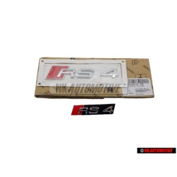 Audi Originale SET Logo Emblema Scritta Fronte & Posteriore - RS4 B5 (8D)