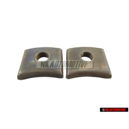 2x VW Originale Piastra Filettata - 831809237