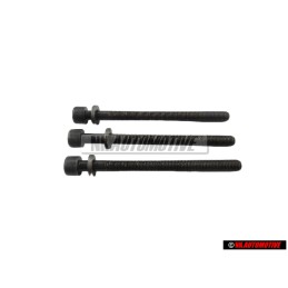 3x VW Originale Vite Cilindrica Con Testa Poligonale Interna - 021103384F