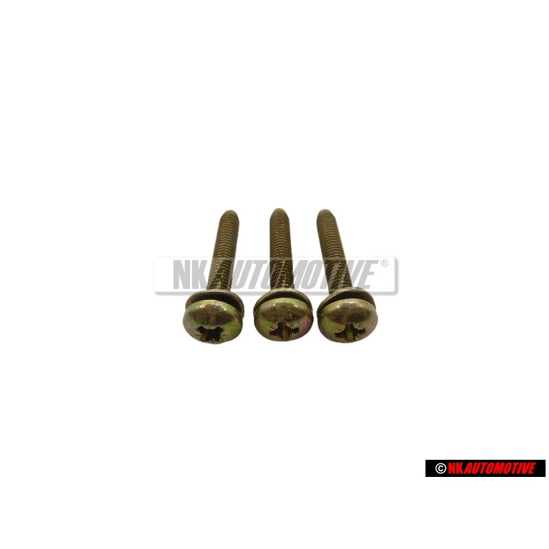 3x VW Originale Vite Testa Lent. 