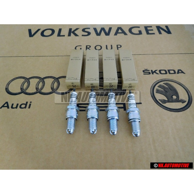 4x VW Originale Candela Accensione 'Longlife' - 101000036AA