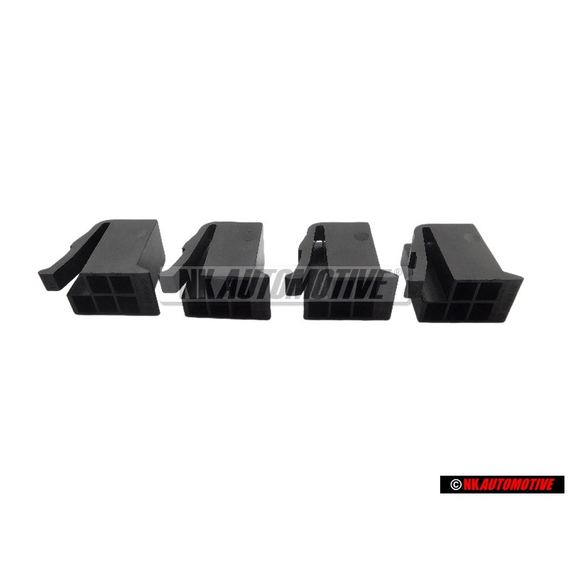 4x VW Originale Scatola Contatti Piatti - 357959869
