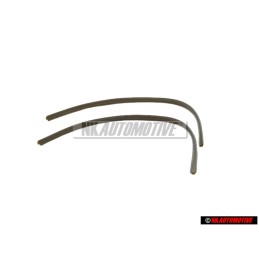 2x VW Originale Cordoncino Argento Flash Metall. 