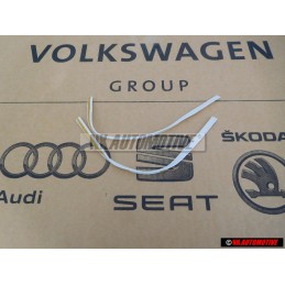 2x VW Originale Cordoncino Bianco Alpino - 155853977 90E