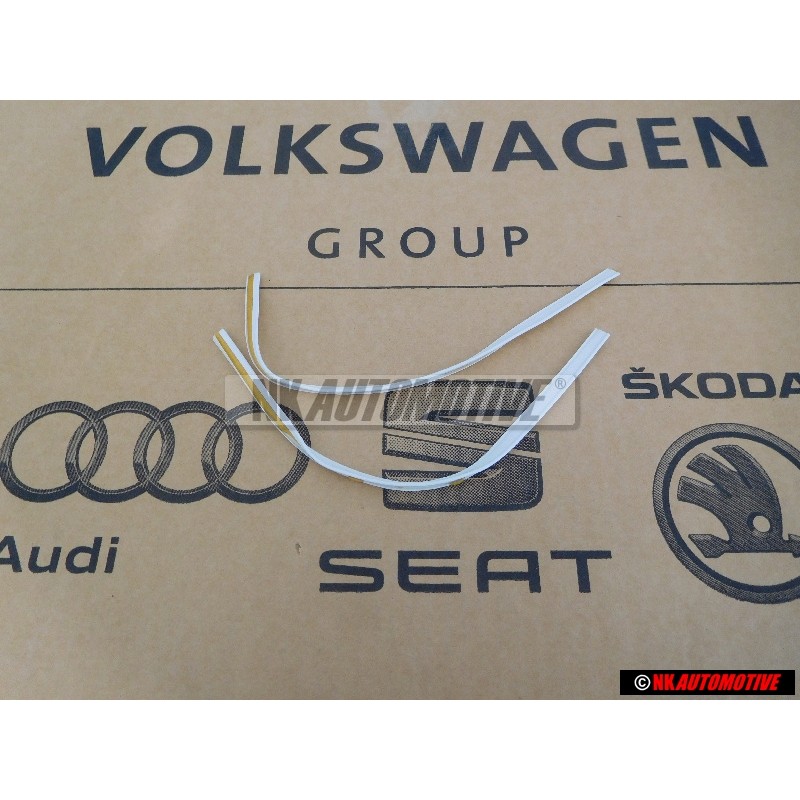 2x VW Originale Cordoncino Bianco Alpino - 155853977 90E