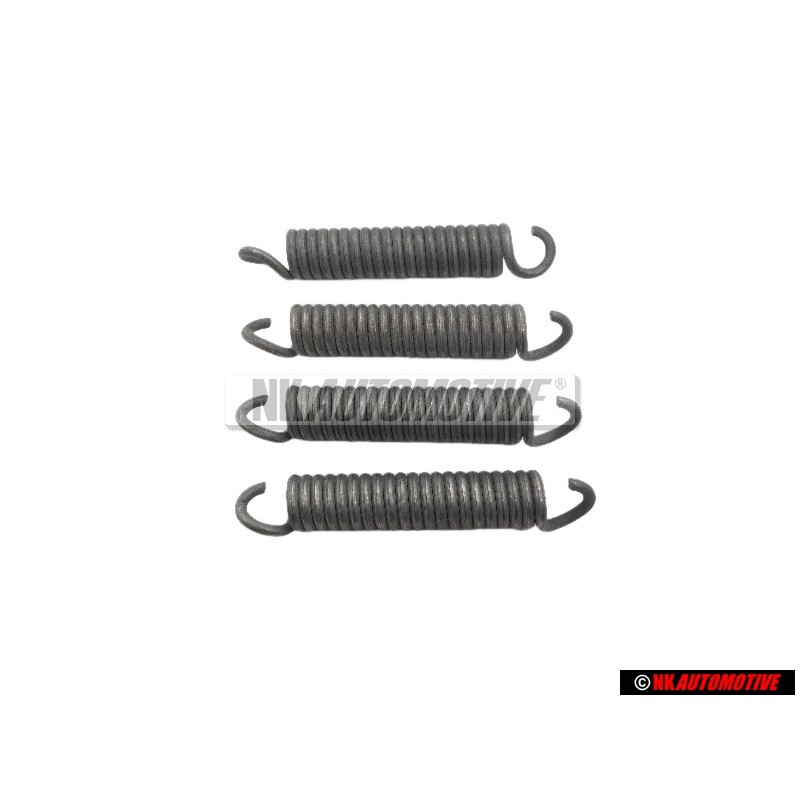 4x VW Originale Molla Di Trazione - 357881245