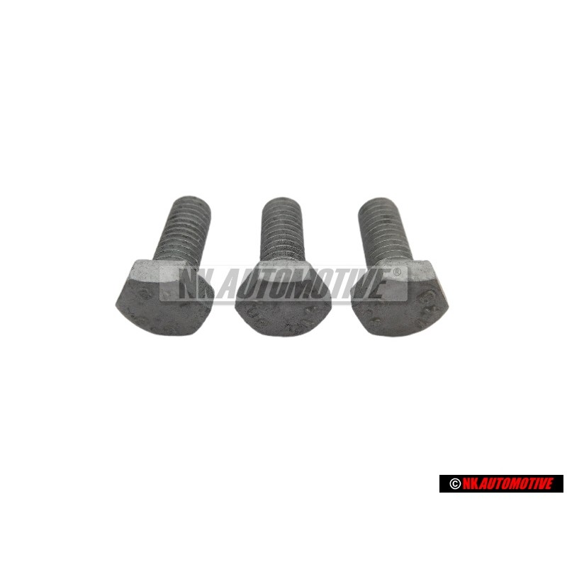 3x VW Originale Vite A Testa Esagonale - N 01021527