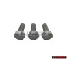 3x VW Originale Vite A Testa Esagonale - N 01021527