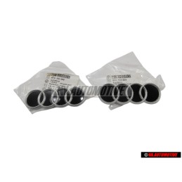 2x Audi Originale Anelli Coperchio Motore Logo Emblema Simbolo - 07C103960