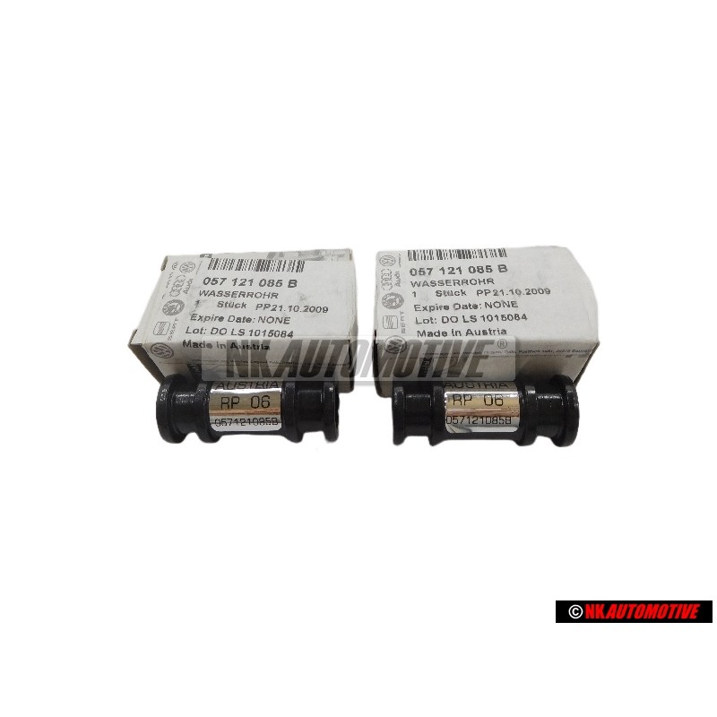 2x Audi Originale Tubo Liq. Di Raffr. 