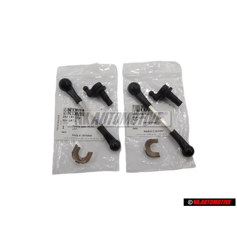 2x VW Originale Kit Di Rip. Per Coll. Aspir. 