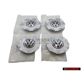 4x VW Originale Copriruota Cromo - 1H0601149S FED