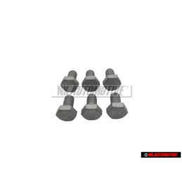 6x VW Originale Vite A Testa Esagonale - N 90529301