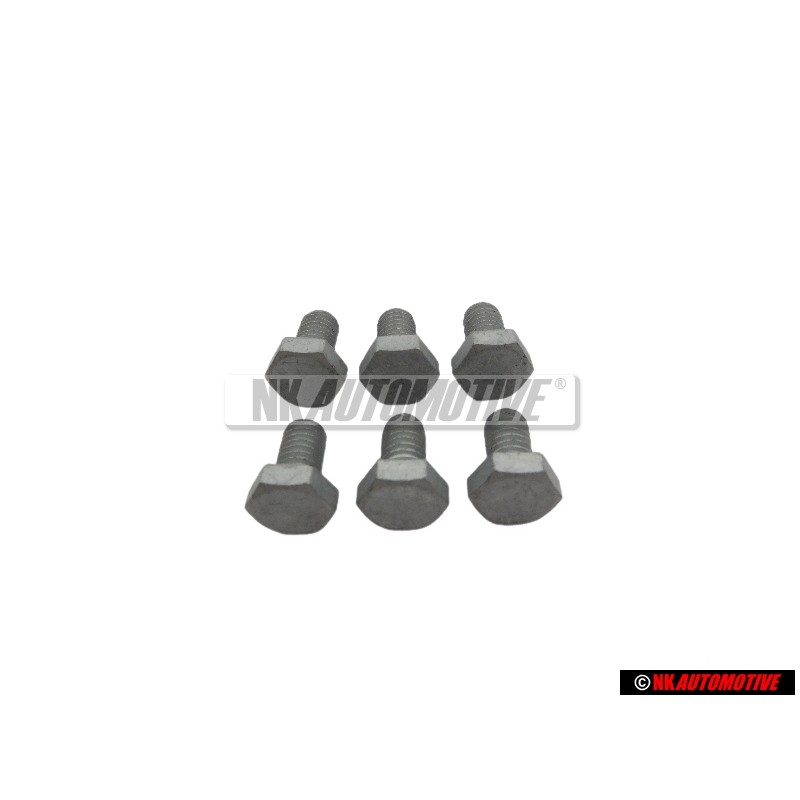 6x VW Originale Vite A Testa Esagonale - N 90529301