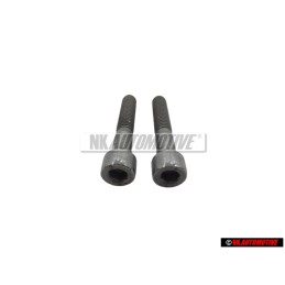 2x VW Originale Vite Cilindrica Con Testa Esagonale Interna - N 0147153