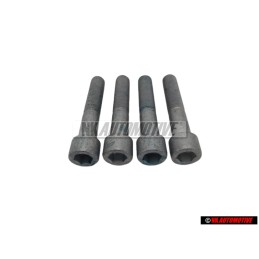 4x Audi Originale Vite Cilindrica Con Testa Esagonale Interna - N 10043602