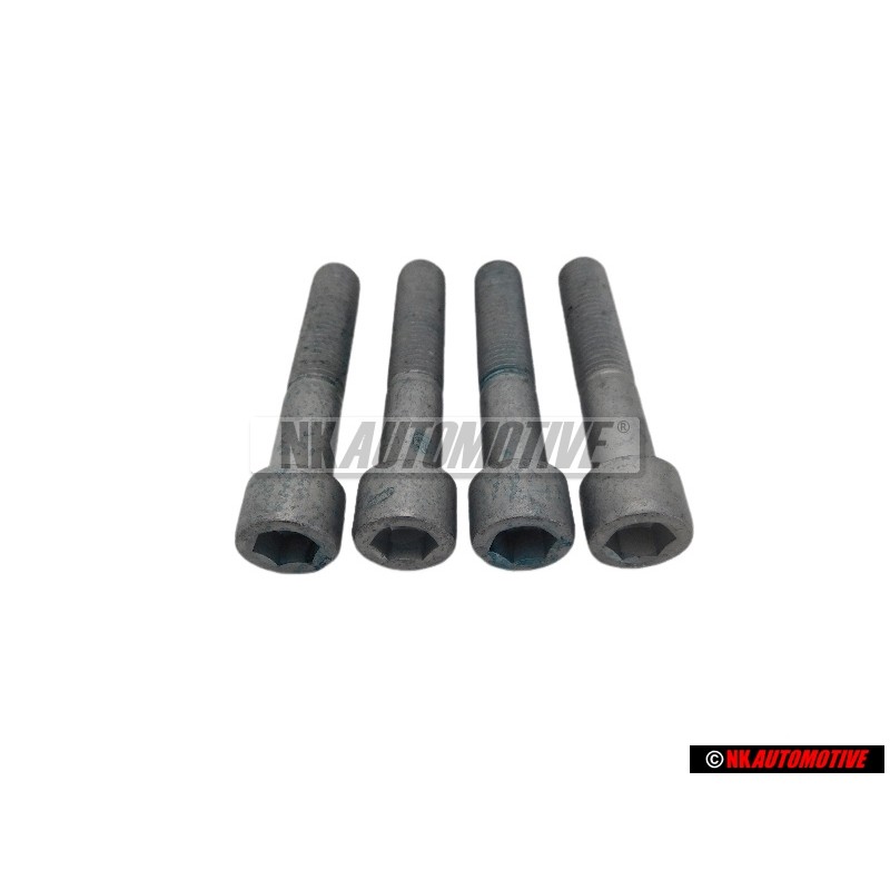 4x Audi Originale Vite Cilindrica Con Testa Esagonale Interna - N 10043602