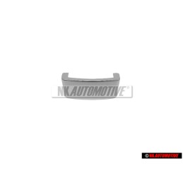 VW Originale Volante Placca Logo Emblema Simbolo Alluminio - 1Q0419685C 3Q7