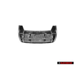 VW Originale Volante Placca Logo Emblema Simbolo Alluminio - 1Q0419685C 3Q7