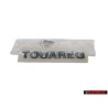 VW Originale TOUAREG Posteriore Logo Emblema Scritta Cromo - 7L6853687 739