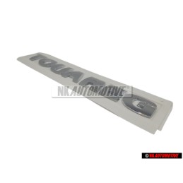 VW Originale TOUAREG Posteriore Logo Emblema Scritta Cromo - 7L6853687 739