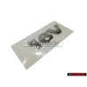 VW Originale 16V Posteriore Logo Emblema Scritta Cromo - 6N0853675A 739