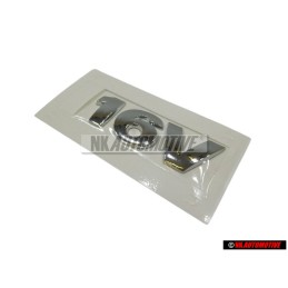VW Originale 16V Posteriore Logo Emblema Scritta Cromo - 6N0853675A 739