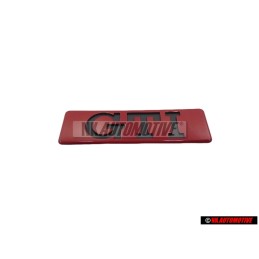 VW Originale GTI Lato Logo Emblema Simbolo Rosso - 191853714 QN5