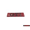 VW Originale GTI Lato Logo Emblema Simbolo Rosso - 191853714 QN5