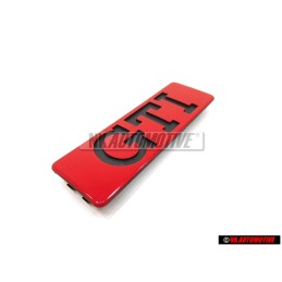 VW Originale GTI Lato Logo Emblema Simbolo Rosso - 191853714 QN5