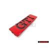 VW Originale GTI Lato Logo Emblema Simbolo Rosso - 191853714 QN5