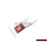 VW Originale GTI Lato Logo Emblema Simbolo Rosso - 191853714 QN5