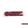VW Originale GTI Posteriore Logo Emblema Scritta Rosso - 1H6853687AJQN5