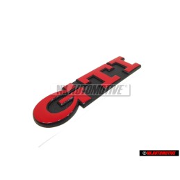 VW Originale GTI Posteriore Logo Emblema Scritta Rosso - 1H6853687AJQN5