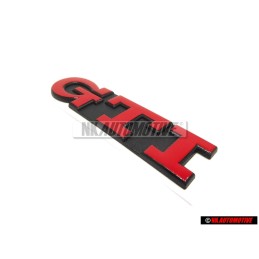 VW Originale GTI Posteriore Logo Emblema Scritta Rosso - 1H6853687AJQN5