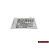 VW Originale 4MOTION Posteriore Logo Emblema Scritta - 2H0853675E GQF