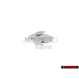 VW Originale RABBIT Posteriore Logo Emblema Scritta Cromo - 1J0853675AK739