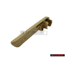 VW Originale Maniglia Per Cavo Chiusura Coperchio Beige Crema - 1J2823533C 3PT