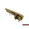 VW Originale Maniglia Per Cavo Chiusura Coperchio Beige Crema - 1J2823533C 3PT