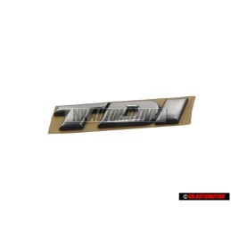 VW Originale TDI Posteriore Logo Emblema Scritta Cromo - 701853675B Z10