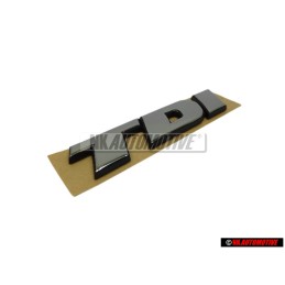 VW Originale TDI Posteriore Logo Emblema Scritta Cromo - 701853675B Z10