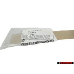 VW Originale SYNCRO Posteriore Logo Emblema Scritta Cromo - 701853675A Z10