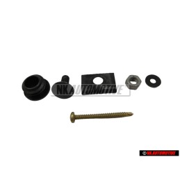 VW Originale 1 Set Di Elem. Di Fissaggio Per Angolo Di Prot. 