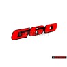 VW Originale G60 Fronte Logo Emblema Scritta Rosso - 535853679 QN5