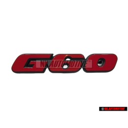 VW Originale G60 Fronte Logo Emblema Scritta Rosso - 535853679 QN5