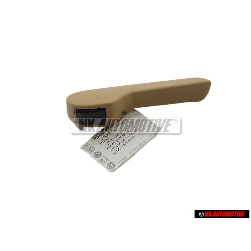 VW Originale Maniglia Per Cavo Chiusura Coperchio Pure Beige - 1J2823533C 7G8