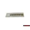 VW Originale 2.0 TDI Posteriore Logo Emblema Scritta Cromo - 3AA853675E 739