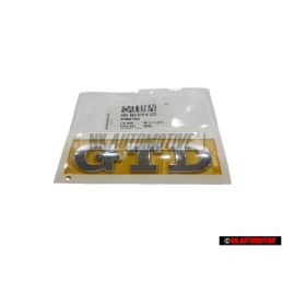 VW Originale GTD Posteriore Logo Emblema Scritta Cromo - 5G0853675R 2ZZ
